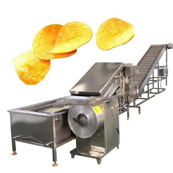 industrial full automatic frozen fries fried potato chips making machinery production line maker #1 image